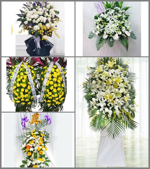 福建福州闽侯县大湖乡大湖村白事花篮预定